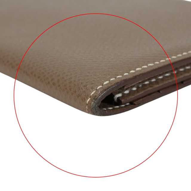 HERMES エルメス 札入れ MC2 フレミング エトープ (エトゥープ