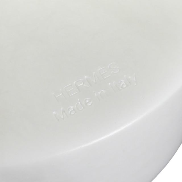 HERMES エルメス ラウンドボックス アリアンヌ PM 蓋付き ナチュラル