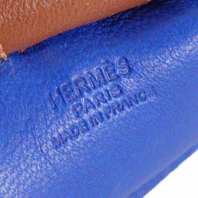 渋谷並木橋店】HERMES エルメス バッグチャーム ロデオ PM ブルー