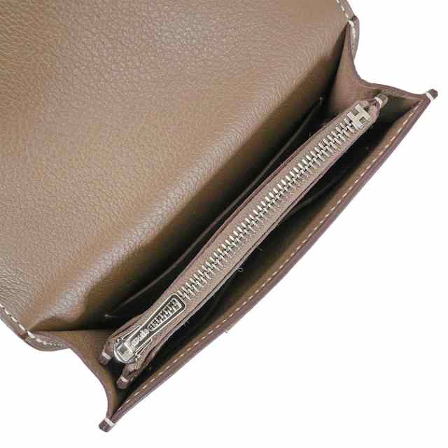 HERMES エルメス 二つ折り財布 コンスタンス スリム エトープ