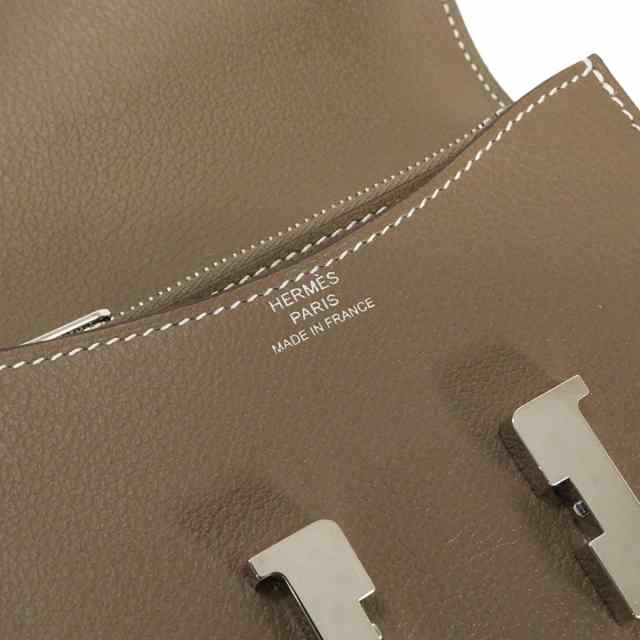 HERMES エルメス 二つ折り財布 コンスタンス スリム エトープ