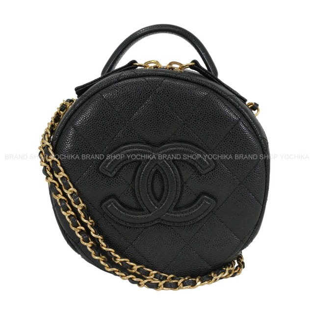 CHANEL シャネル ショルダーバッグ トップハンドル チェーン バニティ