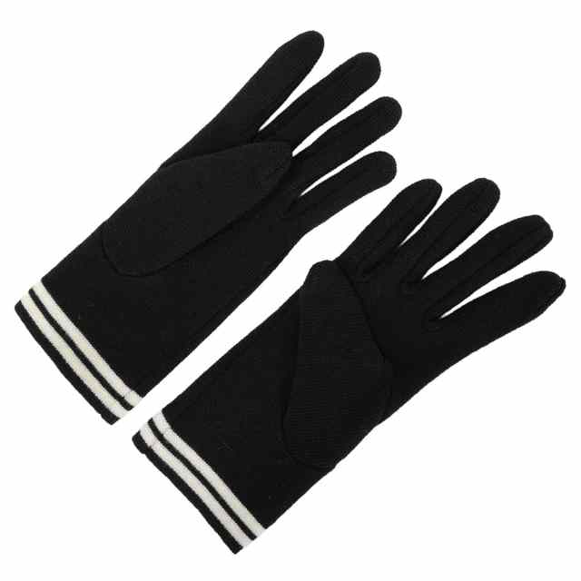 CHANEL(シャネル)カシミヤ100%ニットグローブ　箱付き 渋谷並木橋店】CHANEL シャネル 手袋 スポーツライン ニットグローブ