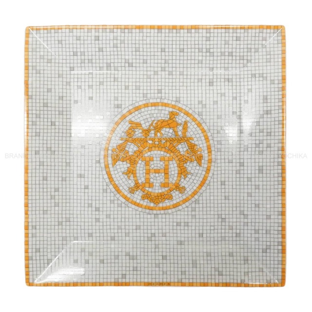 HERMES エルメス 食器 プチカレ No3 モザイク 24 (ヴァンキャトル