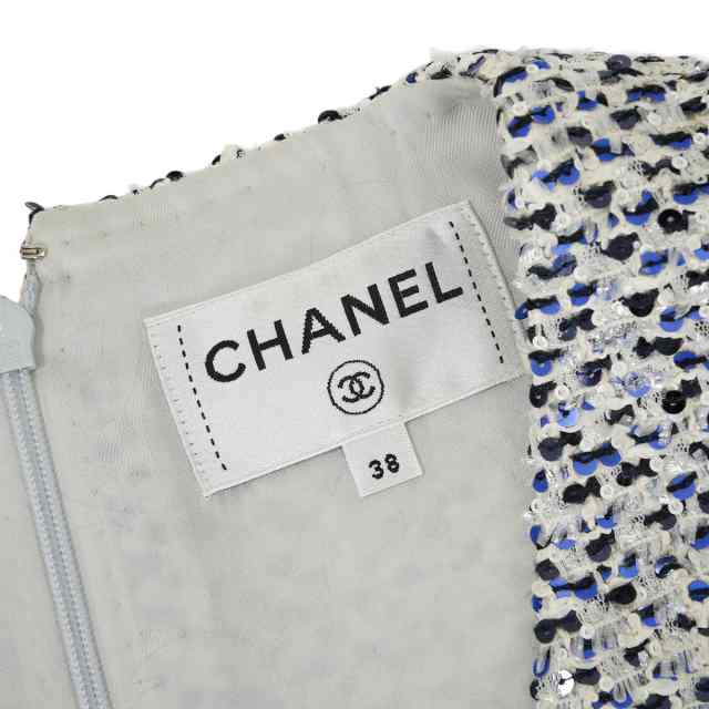 2025年春夏 CHANEL シャネル チュニック ワンピース Vネック パール