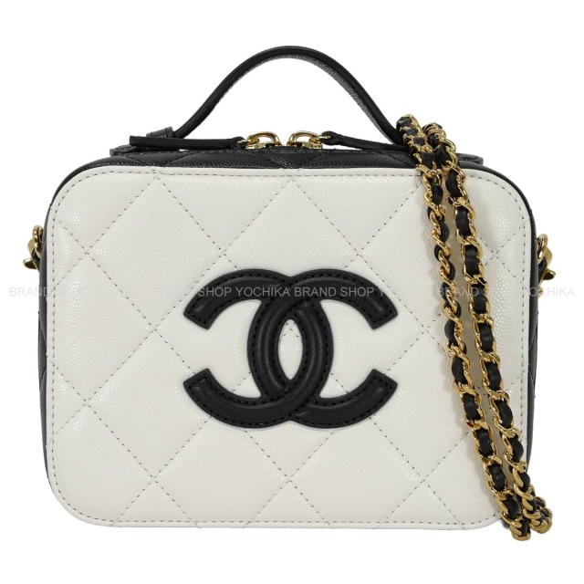 シャネルのバニティバッグ CHANEL シャネル ショルダーバッグ バニティバッグ マトラッセ ココ