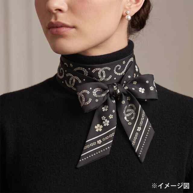 渋谷並木橋店】2026年秋冬 CHANEL シャネル スカーフ ツイリー スリム