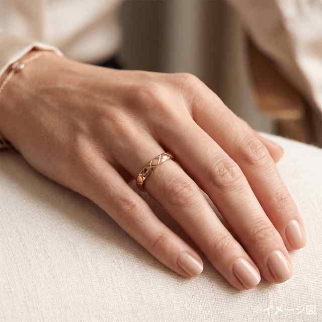 CHANEL シャネル リング・指輪 ココクラッシュ ミニモデル ベージュ