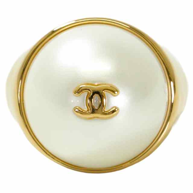 2026年秋冬 CHANEL シャネル リング・指輪 ココマーク パール 白