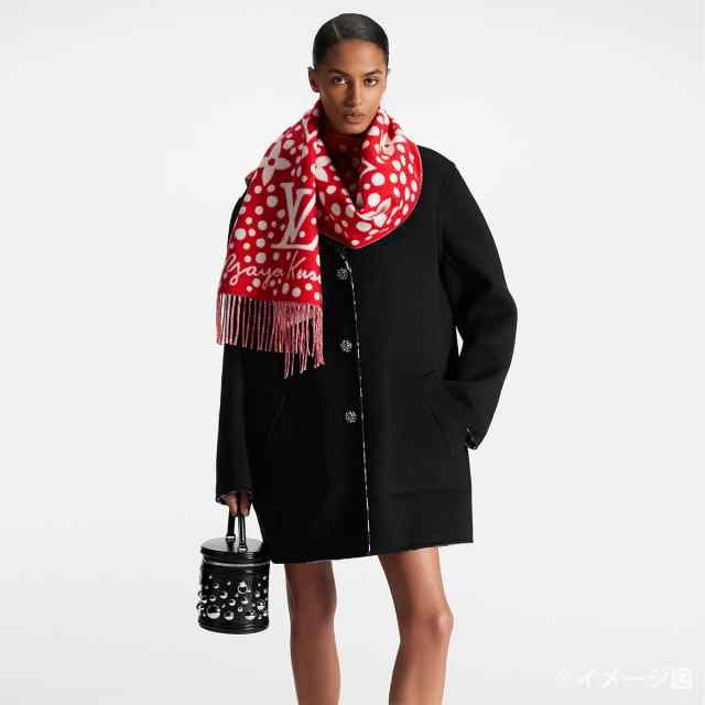 LOUIS VUITTON ルイ・ヴィトン マフラー LV×YK 草間彌生 エシャルプ