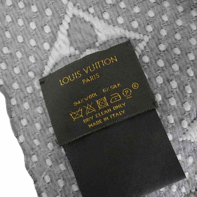 LOUIS VUITTON ルイ・ヴィトン マフラー エシャルプ ロゴマニア