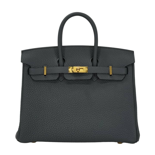 HERMES エルメス ハンドバッグ バーキン25 グリミスティ トゴ ゴールド金具 G刻印 新品