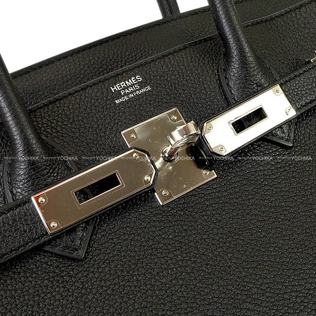H 黒 レザー トゴ バッグ バーキンデザイン 楽天市場】エルメス バーキン35 トゴ ブラック 黒 シルバー金具