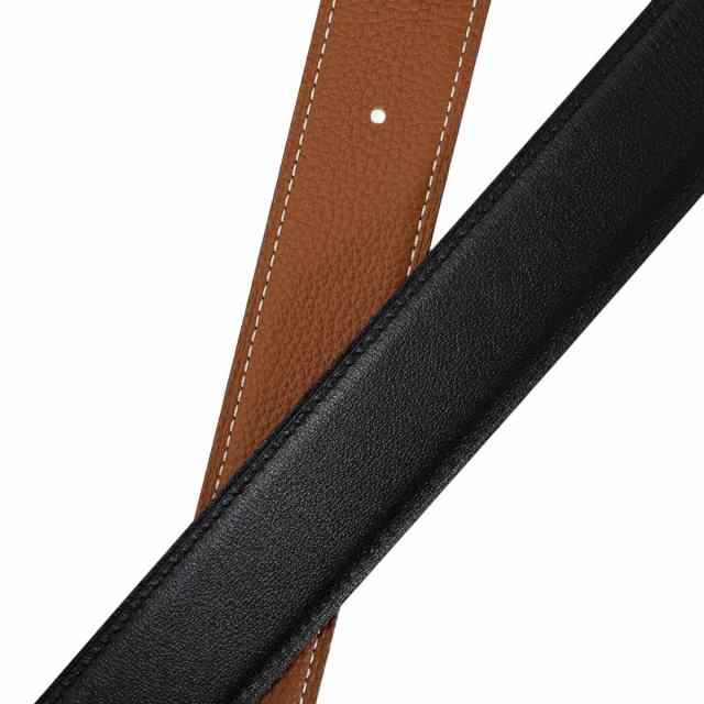 エルメスのヴィンテージベルト　牛革　黒✖️キャメル　60cm 渋谷並木橋店】HERMES エルメス ベルト Hベルト コンスタンス32