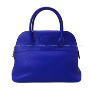 極美品♡HERMES【ボリード31】ハンドバッグ □Q ブルーイズミール 楽天市場】エルメス ボリード 31 ブルーの通販
