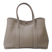 HERMES エルメス トートバッグ ガーデンパーティ 30 TPM 黒 (ブラック ...