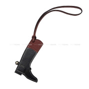 エルメス　チャーム　プレゼントボックス　ブーツ HERMES エルメス バッグチャーム パドック ブーツ 黒 (ブラック