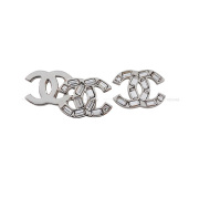 2022年 秋冬 新作 CHANEL シャネル ブローチ ラインストーン ココ