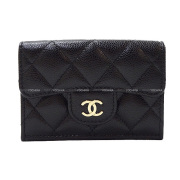 毎日をワンランクアップ♪【シャネル】ロゴ折りたたみ長財布 CHANEL シャネル 三つ折り財布 レディース AP3827 B15620 94305
