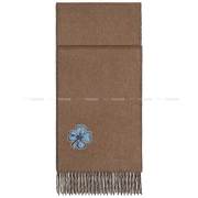 HERMES エルメス マフラー こげ茶 - 4103525M0090 カシミヤマフラー 《バンド・ドゥ・レポ》 | Hermès - エルメス
