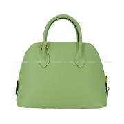 お値下げしました。HERMES 34 大　ボリードポーチGM カーキ色　エルメス お値下げしました。HERMES 34 大 ボリードポーチGM カーキ色