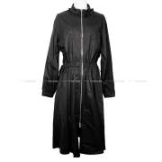 エルメス ゴム ドレス シャツ ワンピース 42 フリル 黒 ブラック アウター 25％OFF】 エルメス ブラック 黒 フリル 42 ワンピース シャツ