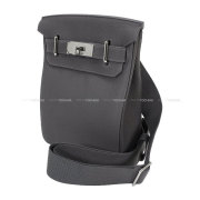 HERMES エルメス ショルダーバッグ 黒xグレー - 4500325Y0095 エルメス(HERMES)│ブランドバッグ【公式】ブランド品通販・販売