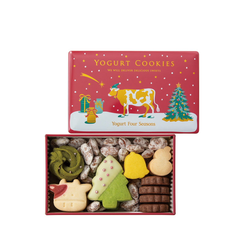 クリスマスクッキー缶小蓋