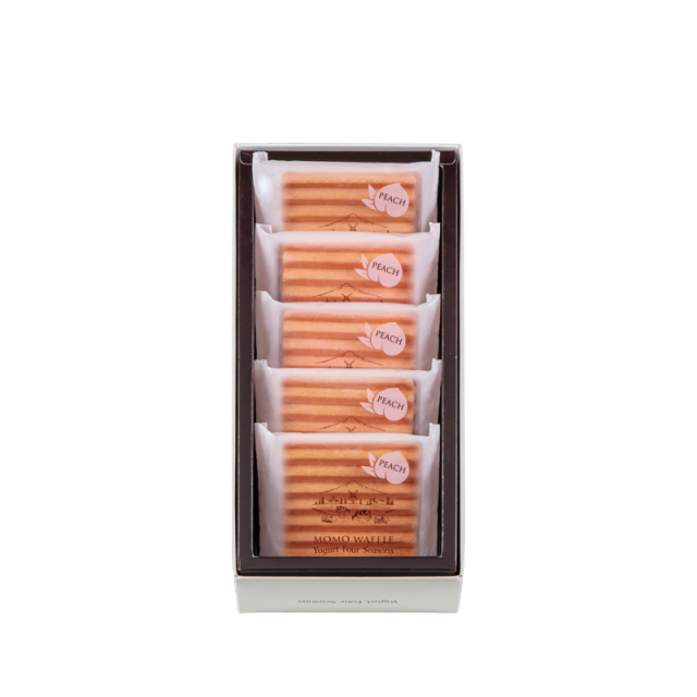 モーモー白桃ワッフル