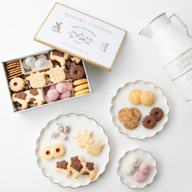 ヨーグルトクッキー缶