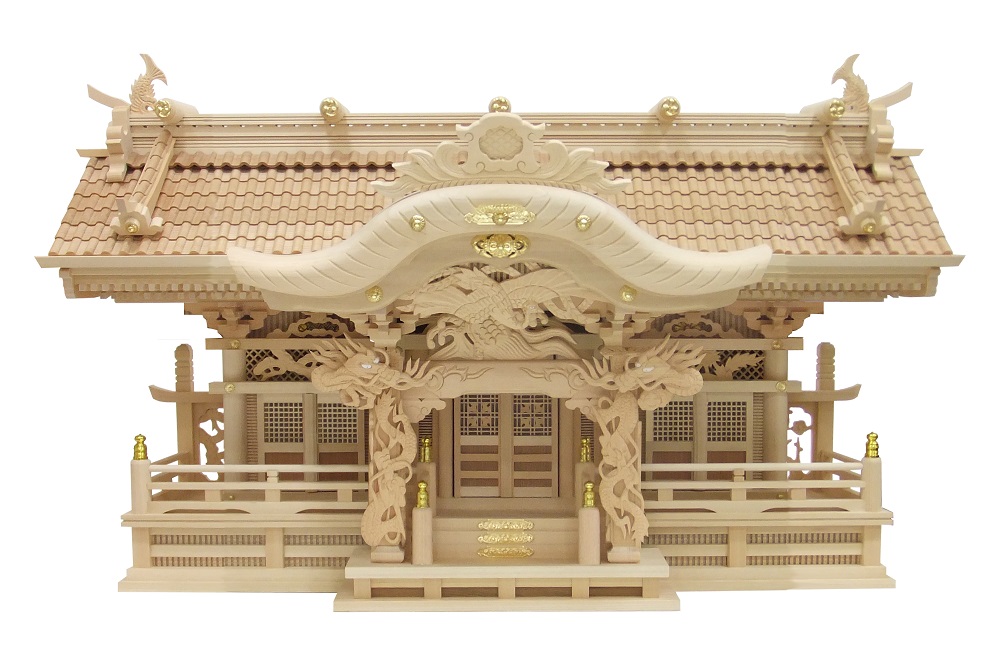 マス付春景三社玄関龍