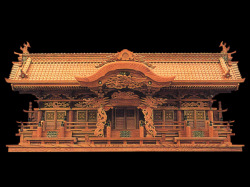 超高級屋久杉神棚切妻五社オリジナル高級屋久杉神殿【屋久王】