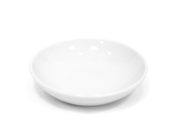 神棚の御供えや神事に、陶器神具【白皿】2.0寸