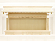 大きなお札が入る神棚 札はり・特大（ひのき）