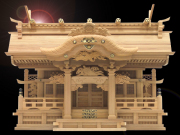 高知の銘木・魚梁瀬杉の高級神棚