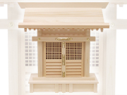 格子戸の神棚【格子宮（ひのき）】