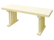 使用しない時には分解してコンパクトに収納【組立式八脚案(八足)・小】