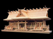 高級神棚入母屋三社オリジナル高級神殿【母屋神明】五社