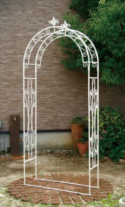 【送料無料】ローズアーチ TKRA-M150W　ホワイト