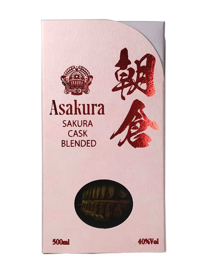 朝倉 SAKURA CASK BLENDED サクラカスクブレンデッド 500ml 化粧箱付