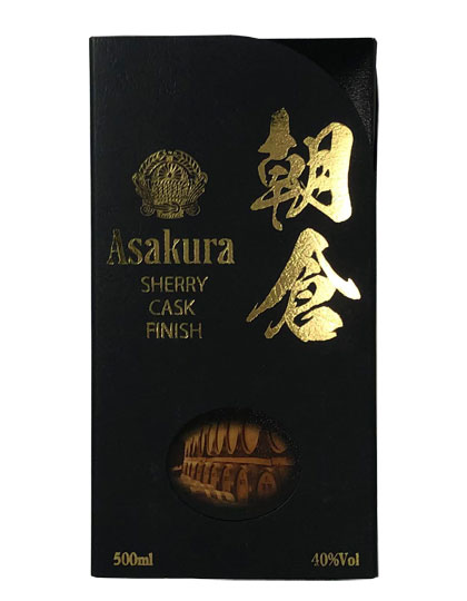 朝倉 SHERRY CASK FINISH シェリーカスクフィニッシュ 500ml 化粧箱付