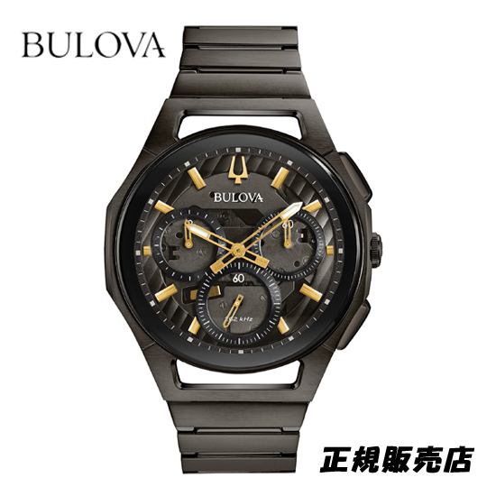 [ブローバ]BULOVA 腕時計 メンズ カーブ CURV クロノグラフ 98A206 （正規3年保証）[正規輸入品] 【送料無料】