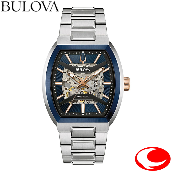 BULOVA ブローバ クラシック マキナ 98A319 ステンレススチールバンド 自動巻き オートマティック 42時間パワーリザーブ 40mm 5気圧防水