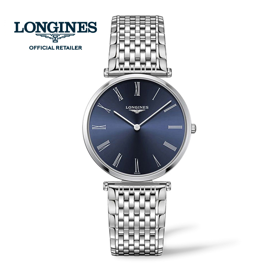 LONGINES ロンジン 腕時計 ブルーダイヤル  ラ　グラン　クラシック　ドゥ　 L4.755.4.94.6　36mm（メンズ）新作モデル【送料無料】【ギフト】
