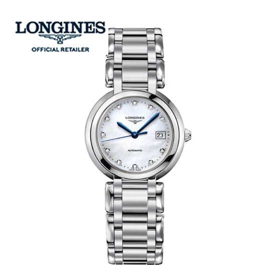 (5年間保証) LONGINES ロンジン 自動巻き　30mmサイズ　PrimaLuna (プリマルナ) レディース　L8.113.4.87.6　L81134876　-ロンジン公式サイト登録/正規販売店-　母の日