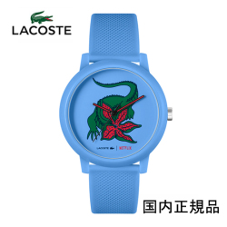 限定ラコステ 腕時計  正規品『Lacoste x Netflix』 L.12.12ウォッチ（ホワイト）42mmサイズ　腕時計　20011266　 水色　2年保証　【新品】ラコステ腕時計 正規取り扱店　（男女兼用）