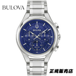 ブローバ　BULOVA 腕時計 メンズ カーブ CURV クロノグラフ 96A302 [正規輸入品] 【送料無料】（正規3年保証）