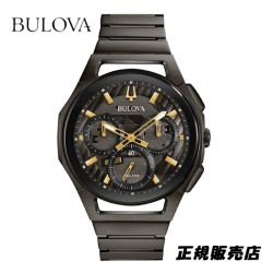 [ブローバ]BULOVA 腕時計 メンズ カーブ CURV クロノグラフ 98A206 （正規3年保証）[正規輸入品] 【送料無料】