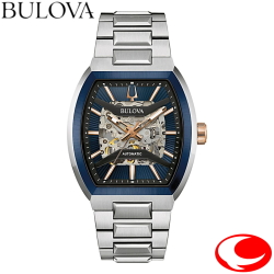 BULOVA ブローバ クラシック マキナ 98A319 ステンレススチールバンド 自動巻き オートマティック 42時間パワーリザーブ 40mm 5気圧防水