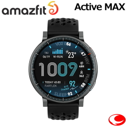 Amazfit アマズフィット Active MAX アクティブマックス スマートウォッチ 3000nit 高輝度 4Gストレージ 25日間バッテリー 5衛生 GPS内蔵 オフラインマップ 心拍数 血中酸素レベル 音声操作 AI   運動管理 強化ガラス アウトドアウォッチ アプリにて食事管理